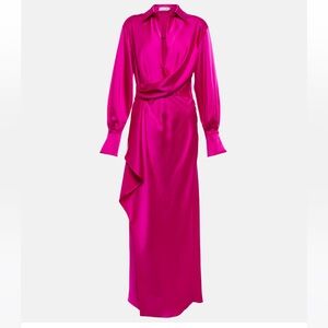Simkhai Talita Satin Midi Dress Size 6